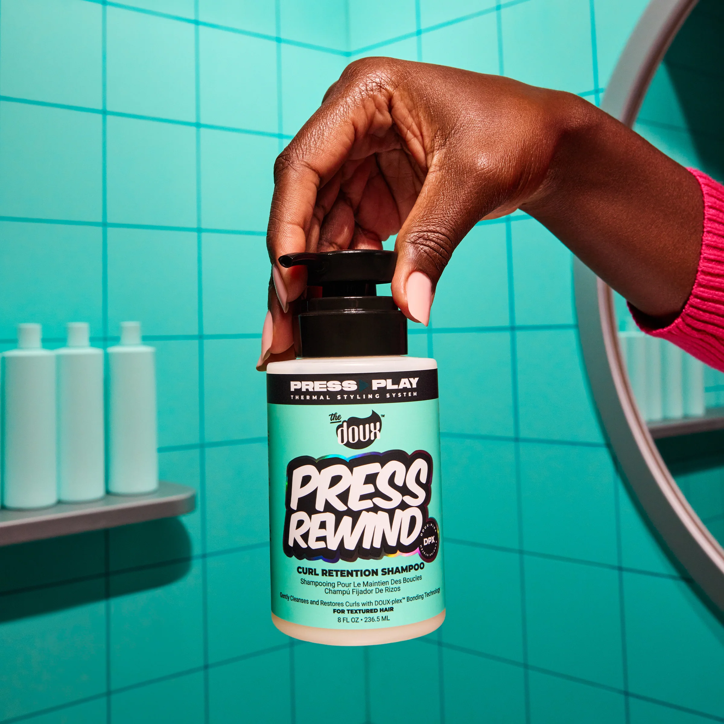 PRESS REWIND Curl Retention Shampoo - Image 5